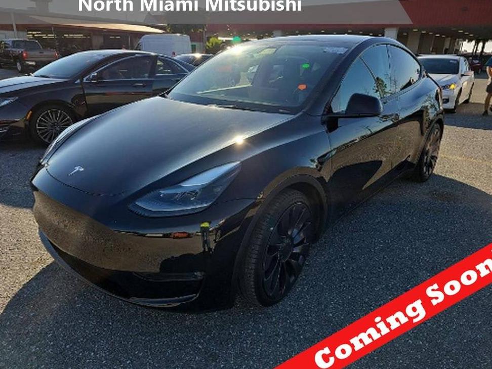 TESLA MODEL Y 2022 7SAYGDEF3NF323635 image